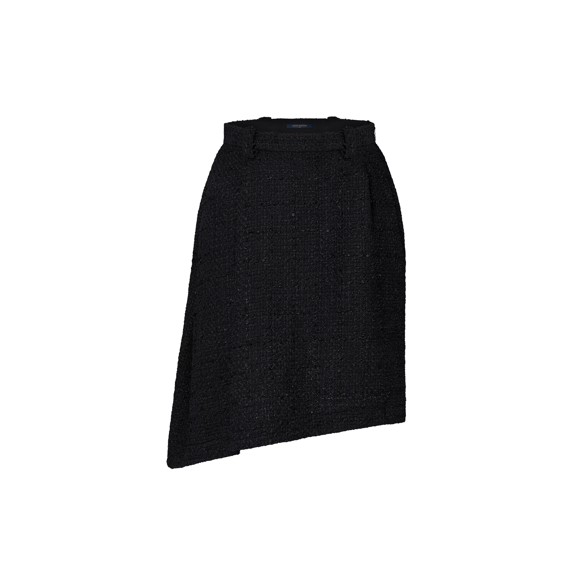 Asymmetrical Tweed Skirt Ready To Wear Louis Vuitton